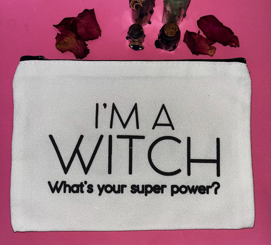 I’m a Witch Make Up Bag